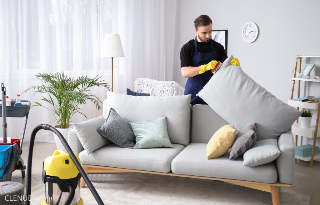 lavado de muebles de sala y sofas